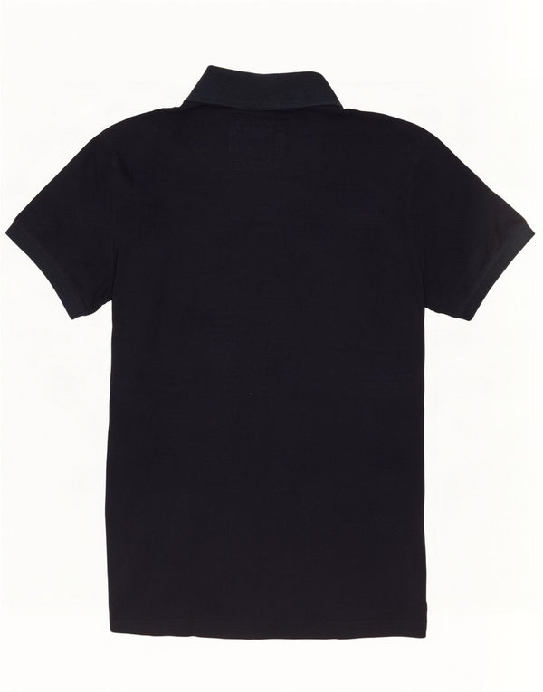 Hollister Polo Homme Large Bleu Marine Coton
