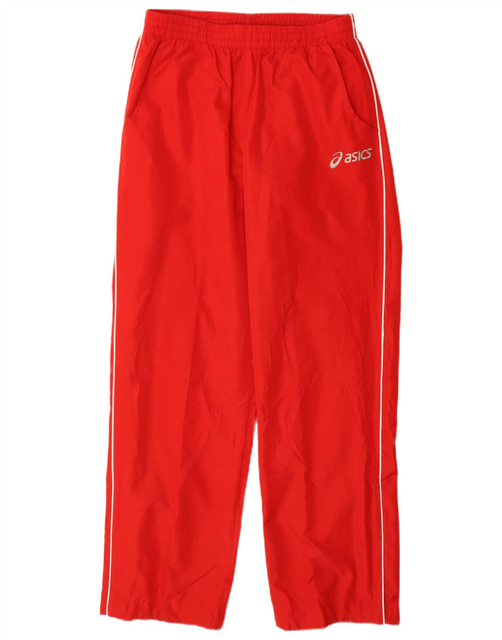 ASICS Pantalon de survêtement homme rouge moyen polyester