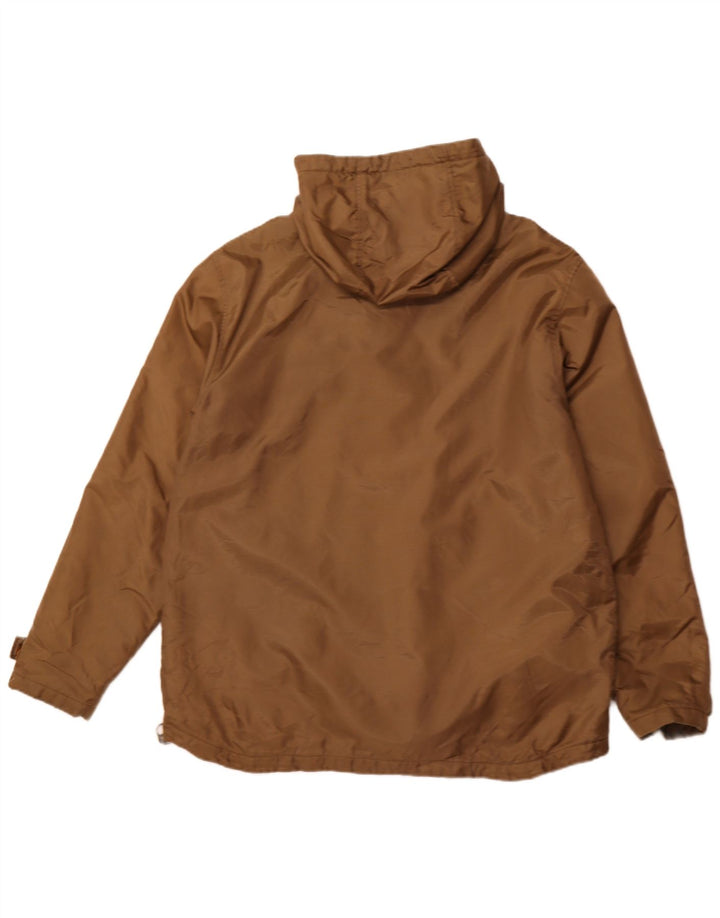 INVICTA Veste coupe-vent à capuche pour homme UK 42 XL Marron Polyamide