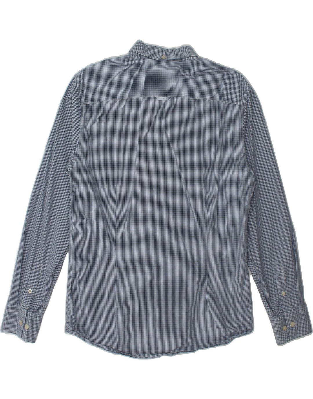 JOULES Mens Slim Fit Shirt Medium Blue Check Cotton Vintage Joules and Second-Hand Joules from Messina Hembry 