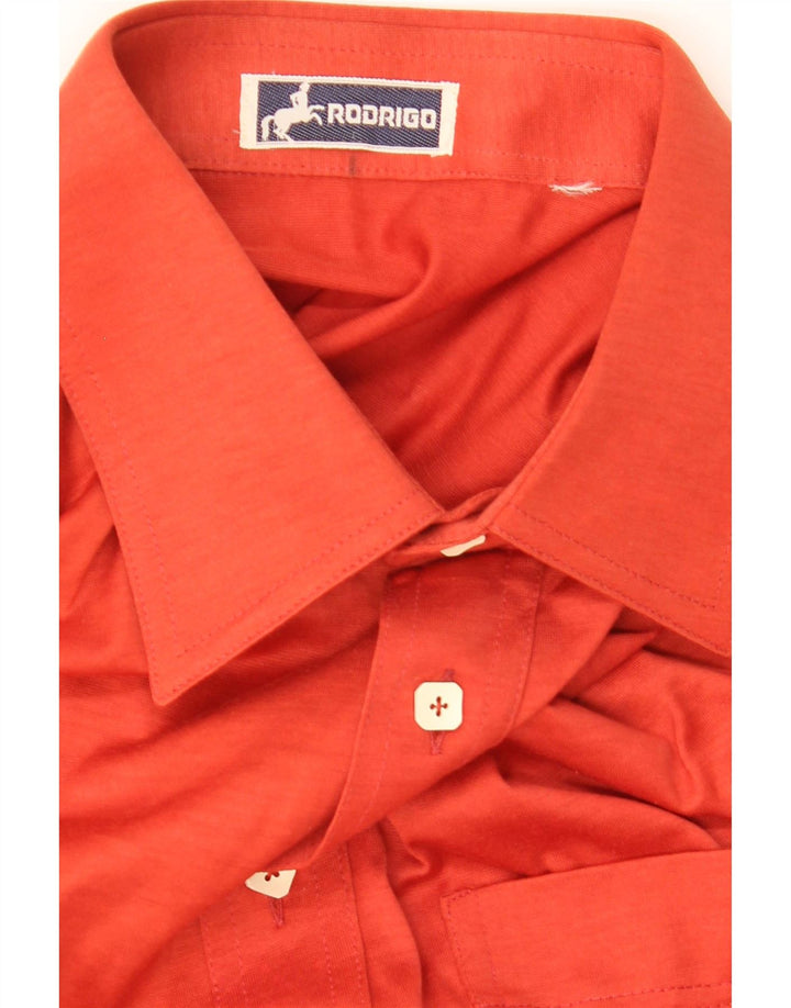 RODRIGO Chemise Homme Orange Moyen