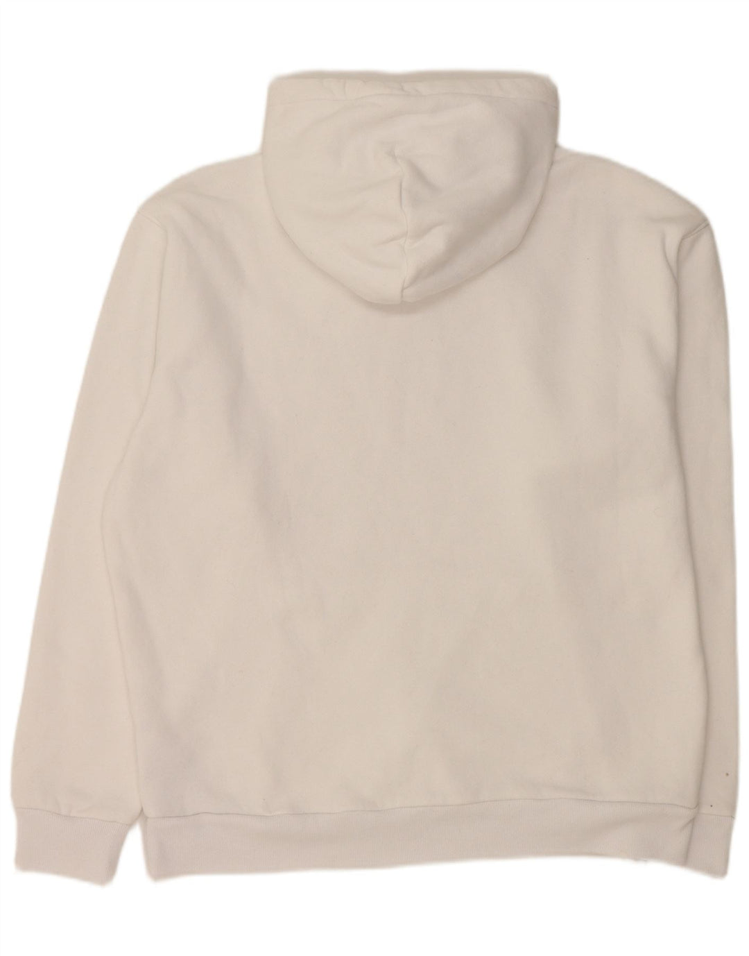 HOLLISTER Pull à capuche pour homme Large Blanc Coton