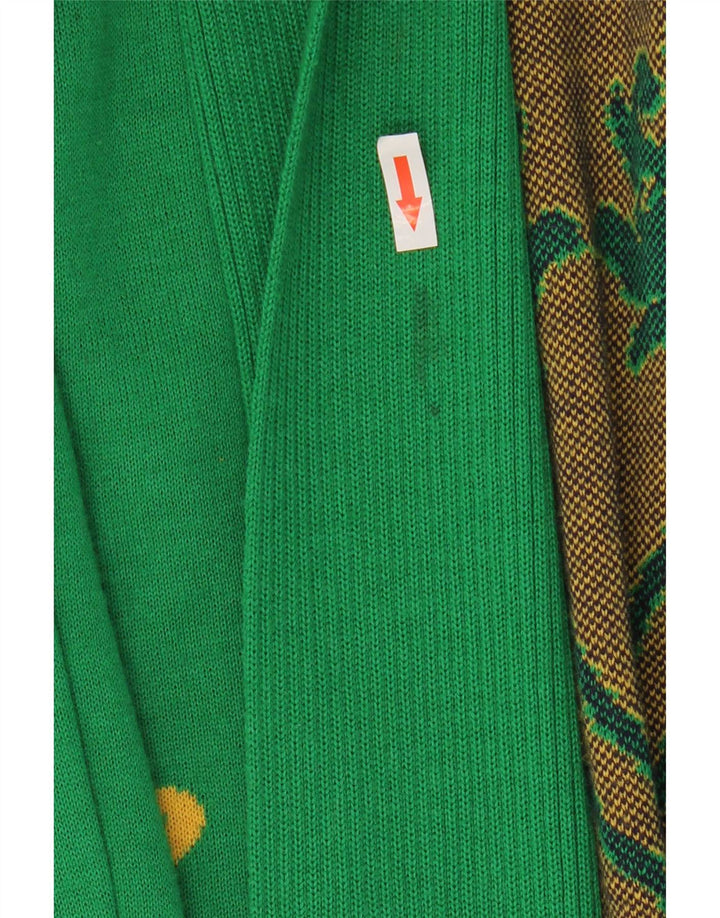 Jacques Vert Cardigan long surdimensionné pour femme UK 2 2XS Vert