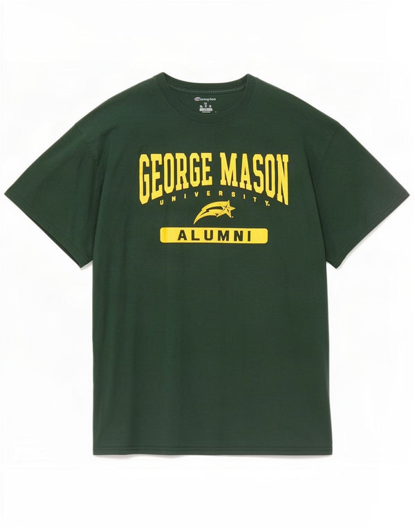 Champion T-Shirt Graphique George Mason University Homme Vert XL Coton