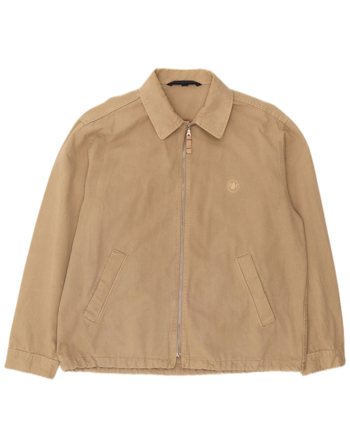 Murphy & Nye Veste Bomber Homme UK 42 XL Coton Beige