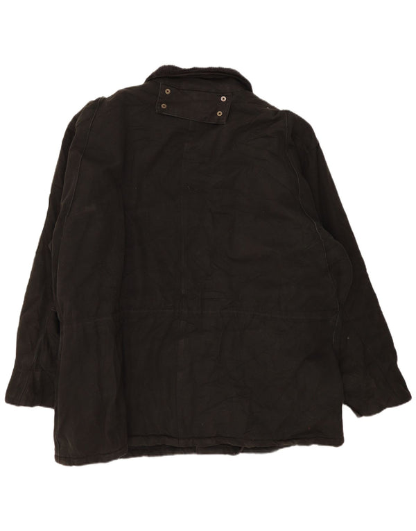 Old Mill Veste Coupe-Vent Homme UK 44 2XL Coton Noir