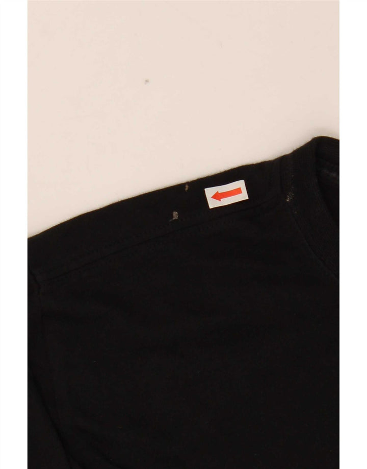 Nike T-Shirt Homme Noir Moyen Coton