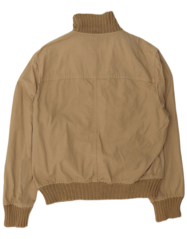Zara Veste Bomber Homme UK 42 XL Coton Beige