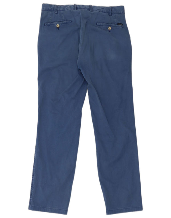 Gant Pantalon Chino Droit Homme IT 48 Medium W33 L31 Bleu Coton