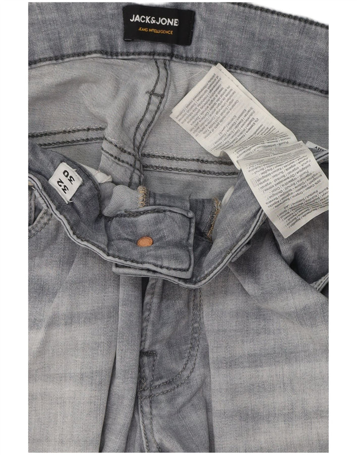 Jack & Jones Jean Slim Homme W32 L30 Gris Coton