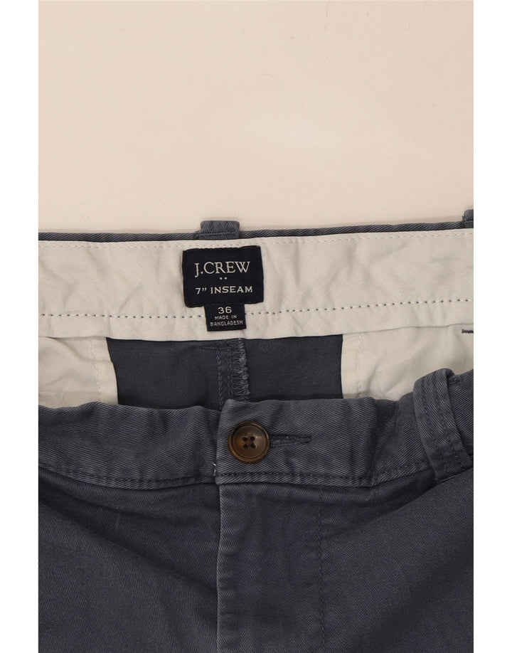 J. CREW Mens Chino Shorts W36 Large Navy Blue Vintage J. Crew and Second-Hand J. Crew from Messina Hembry 