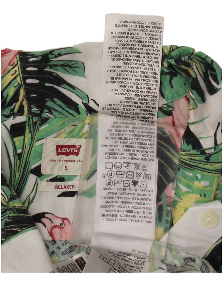 Levi's Chemise à Manches Courtes Homme Multicolore Floral Hawaïen