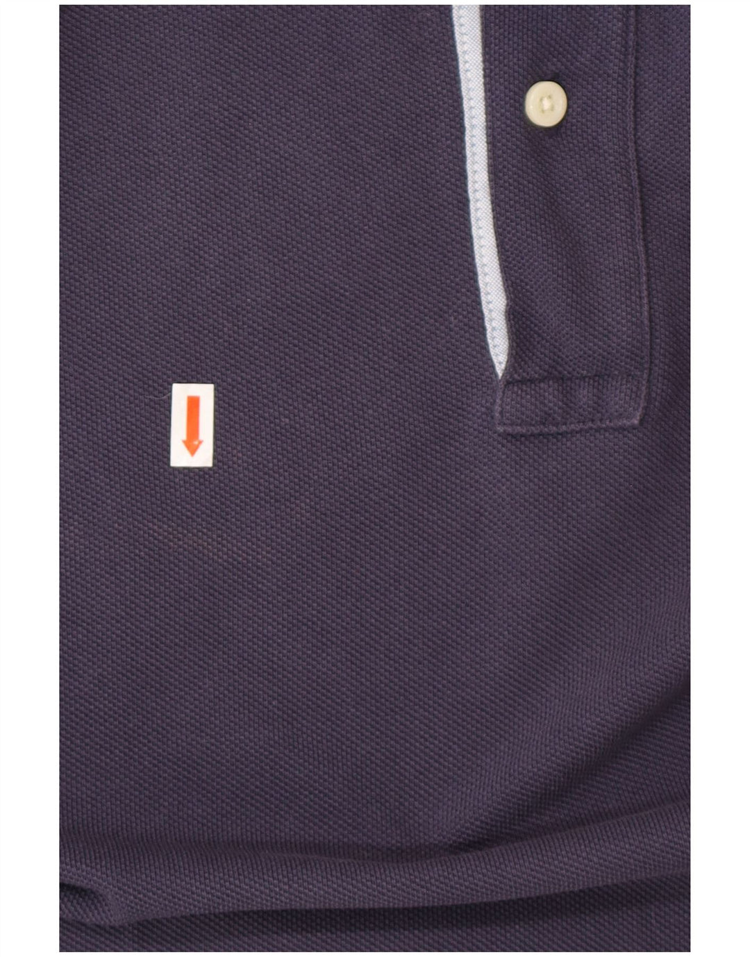 TOMMY HILFIGER Polo Homme Bleu Marine Moyen Coton