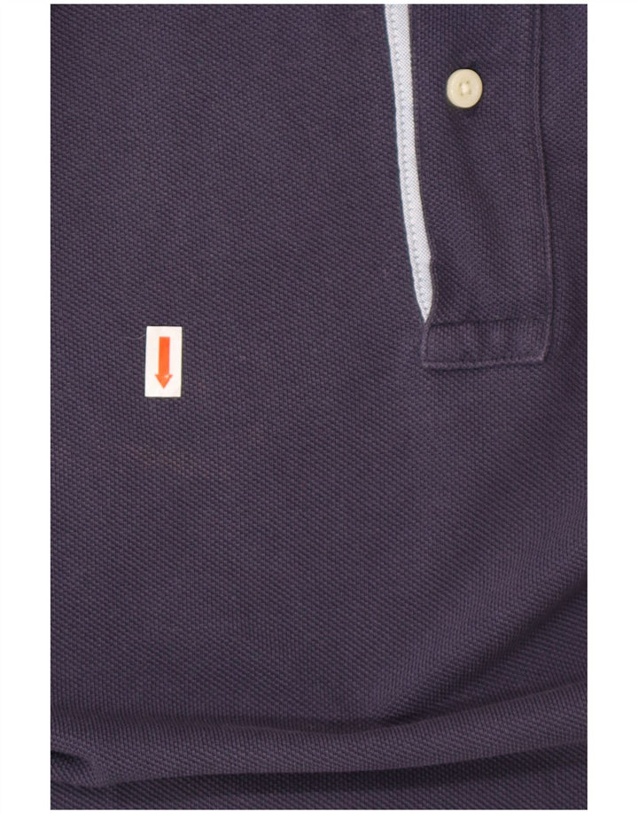 TOMMY HILFIGER Polo Homme Bleu Marine Moyen Coton