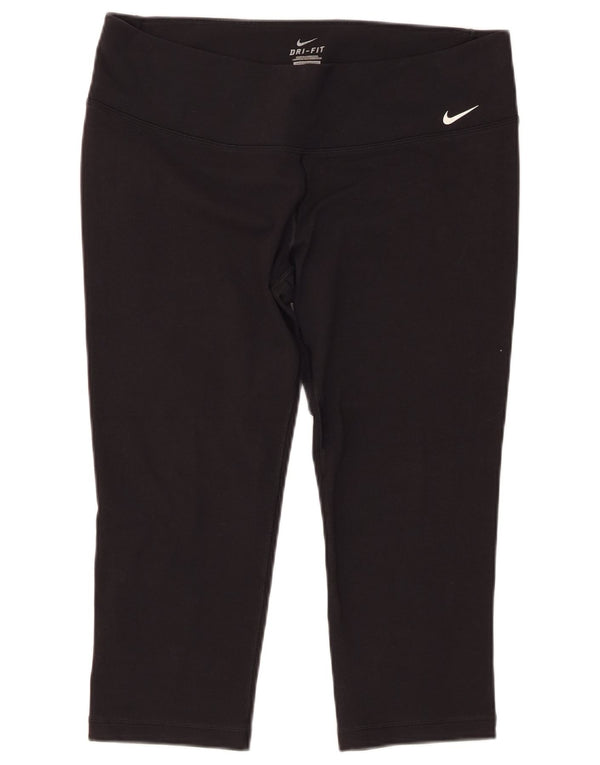 Nike Legging Capri Dri Fit pour femme UK 18 XL Noir