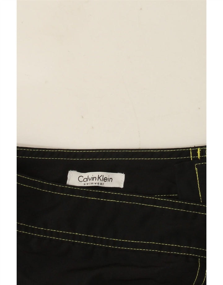 CALVIN KLEIN Short de Bain Graphique Homme Grand Noir