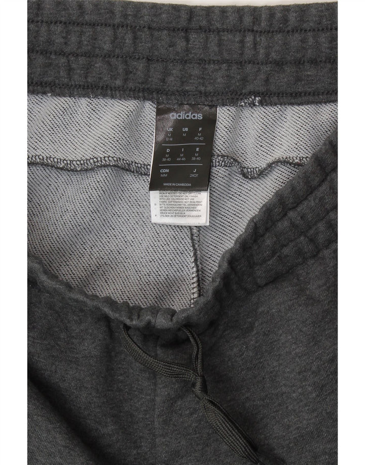 ADIDAS Pantalon de survêtement pour femme Joggers UK 12/14 Gris moyen Coton