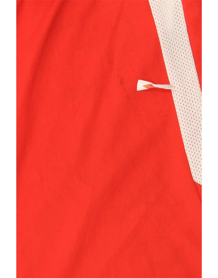 Puma Short de Sport Homme Rouge Moyen Colorblock Polyester