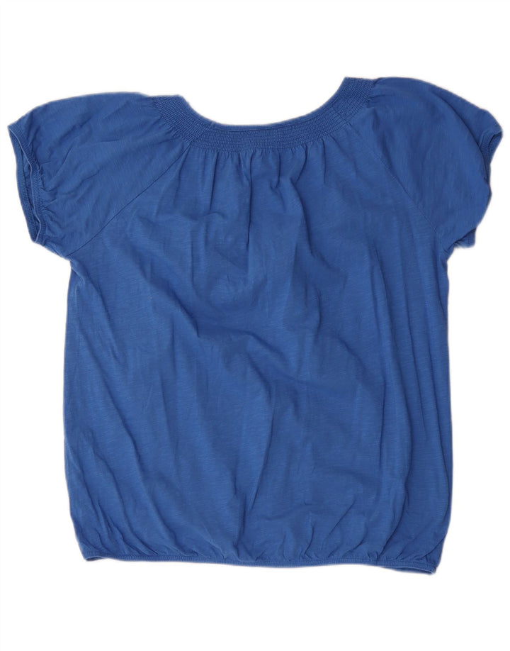 M&Co Chemisier Femme UK 16 Grand Bleu Coton