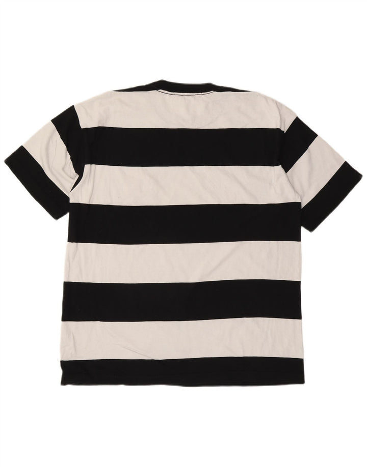 CALVIN KLEIN JEANS T-Shirt Homme Haut Petit Noir Rayé