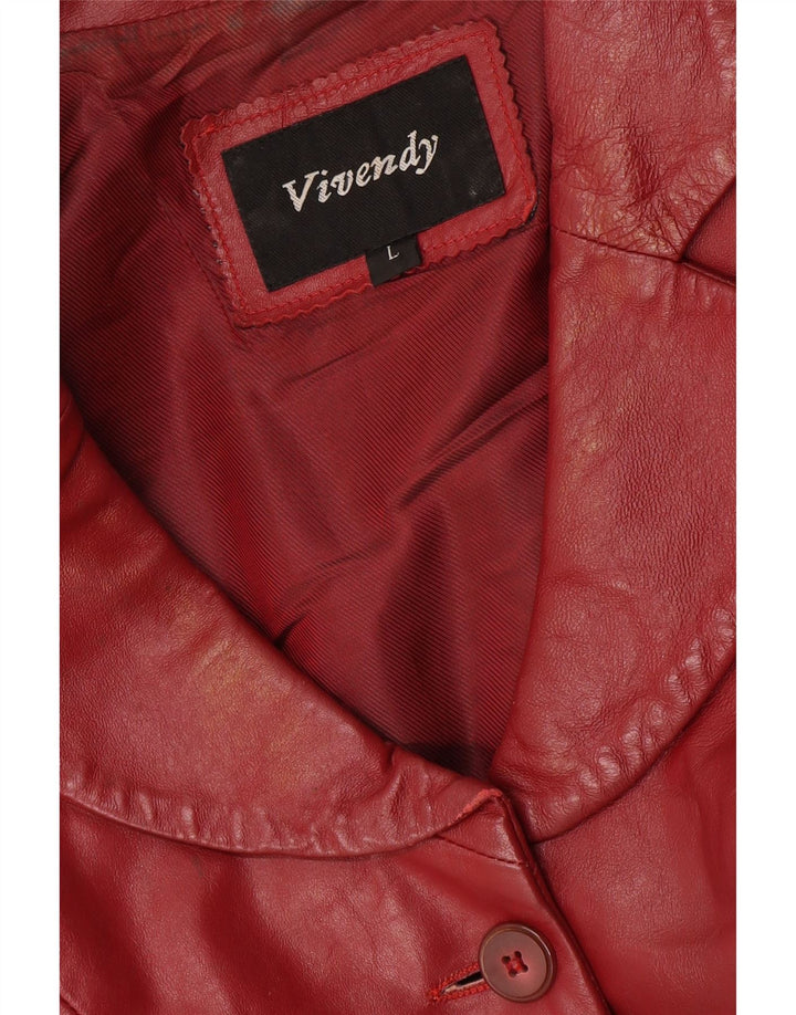 Viventy Veste blazer courte à 2 boutons pour femme UK 14 Large Bordeaux
