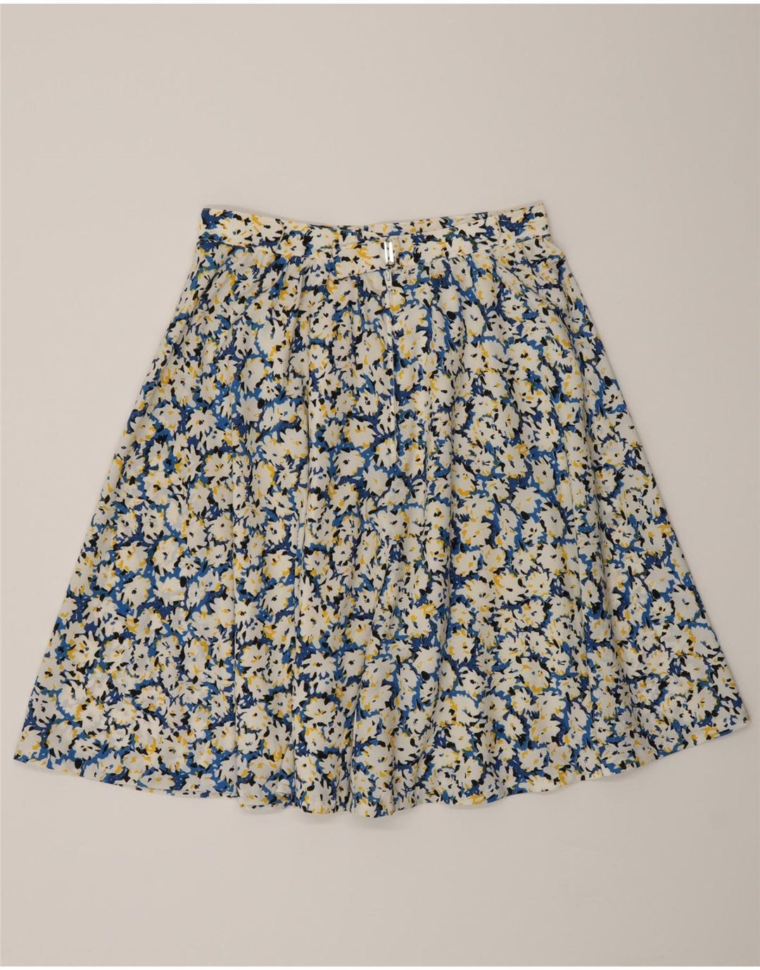 vintage Femmes A-Line Jupe W26 Petit Floral Multicolore