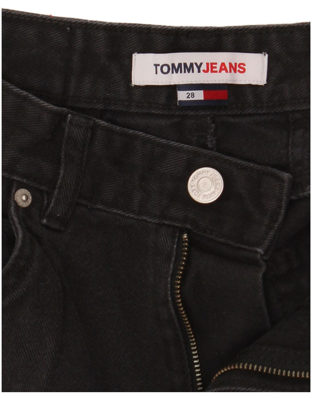 Tommy Hilfiger Short en jean W28 pour femme Noir moyen