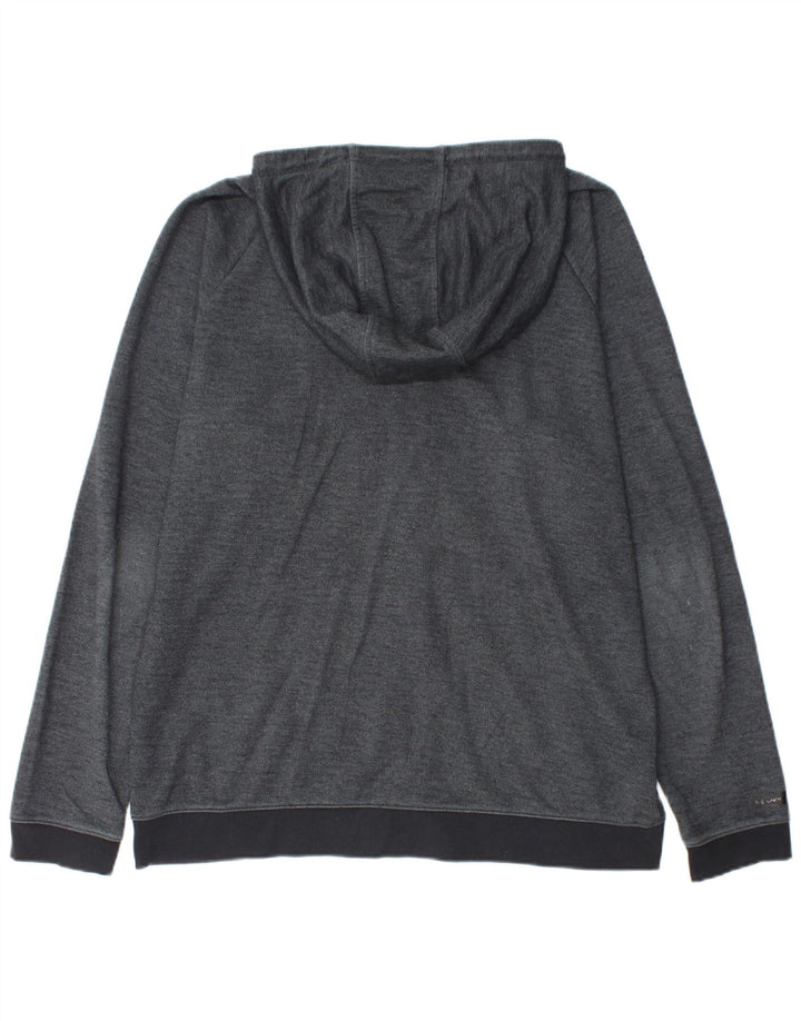 UNDER ARMOUR Pull à capuche zippé pour homme XL Gris Coton