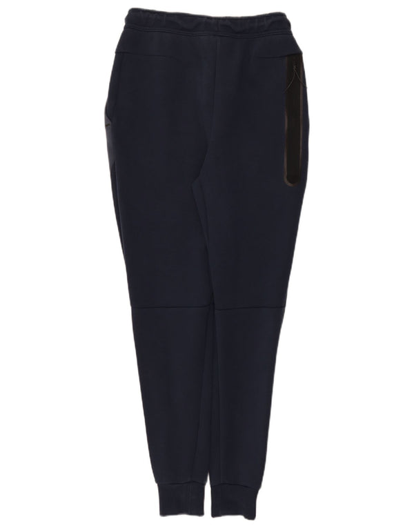 Nike Pantalon de survêtement pour homme en coton color block XS Bleu marine