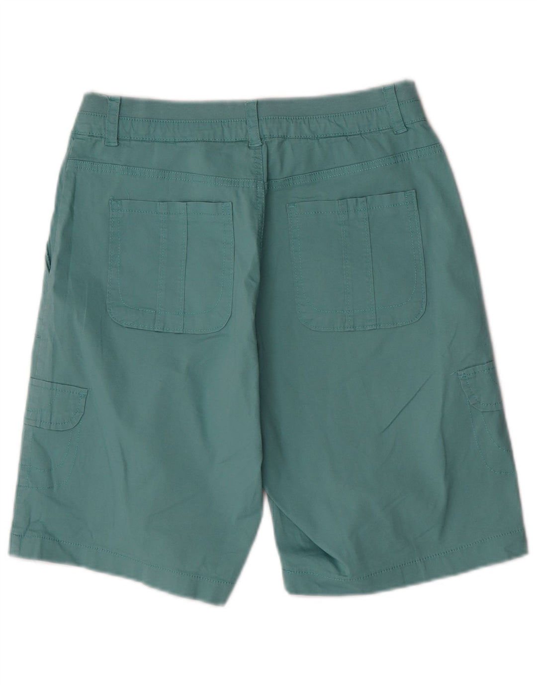 Lee Short cargo coupe décontractée pour femme US 8 Medium W30 en coton turquoise