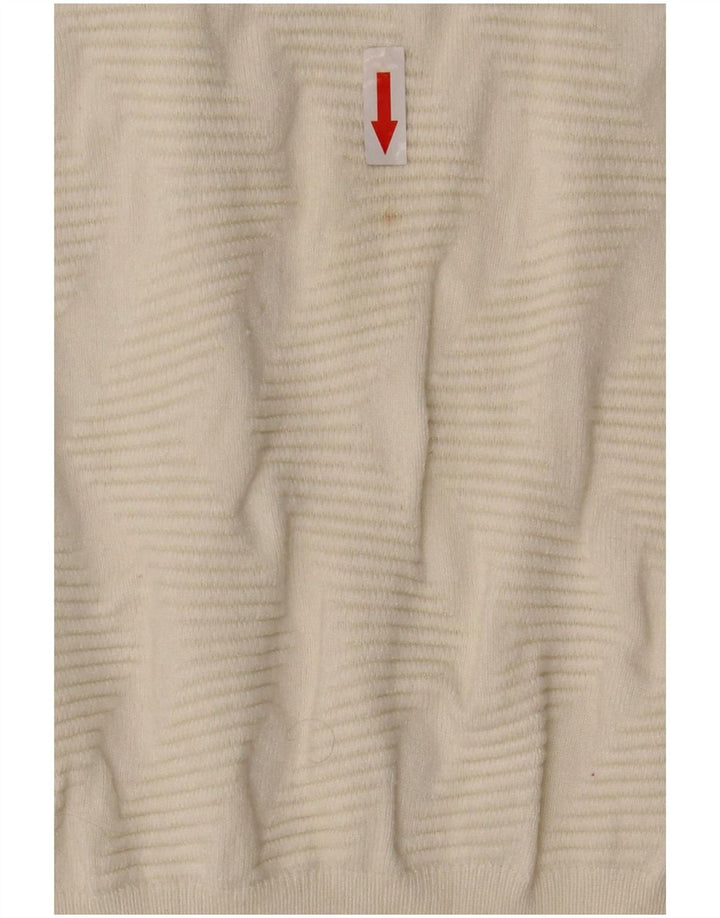 Marks & Spencer Pull col bateau pour femme UK 12 Medium Off White