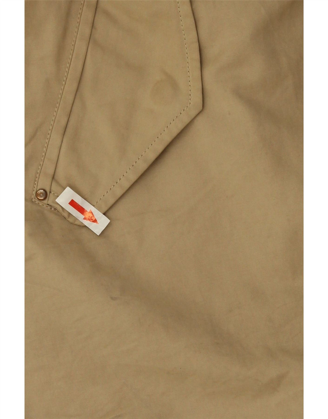 Zara Parka à capuche pour femme UK 16 Large Beige