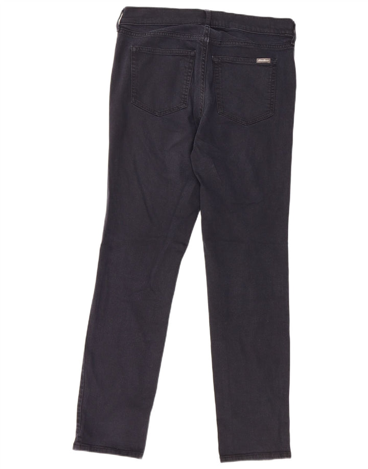 Eddie Bauer Jean slim pour femme US 6 Medium W30 L29 Bleu marine Coton