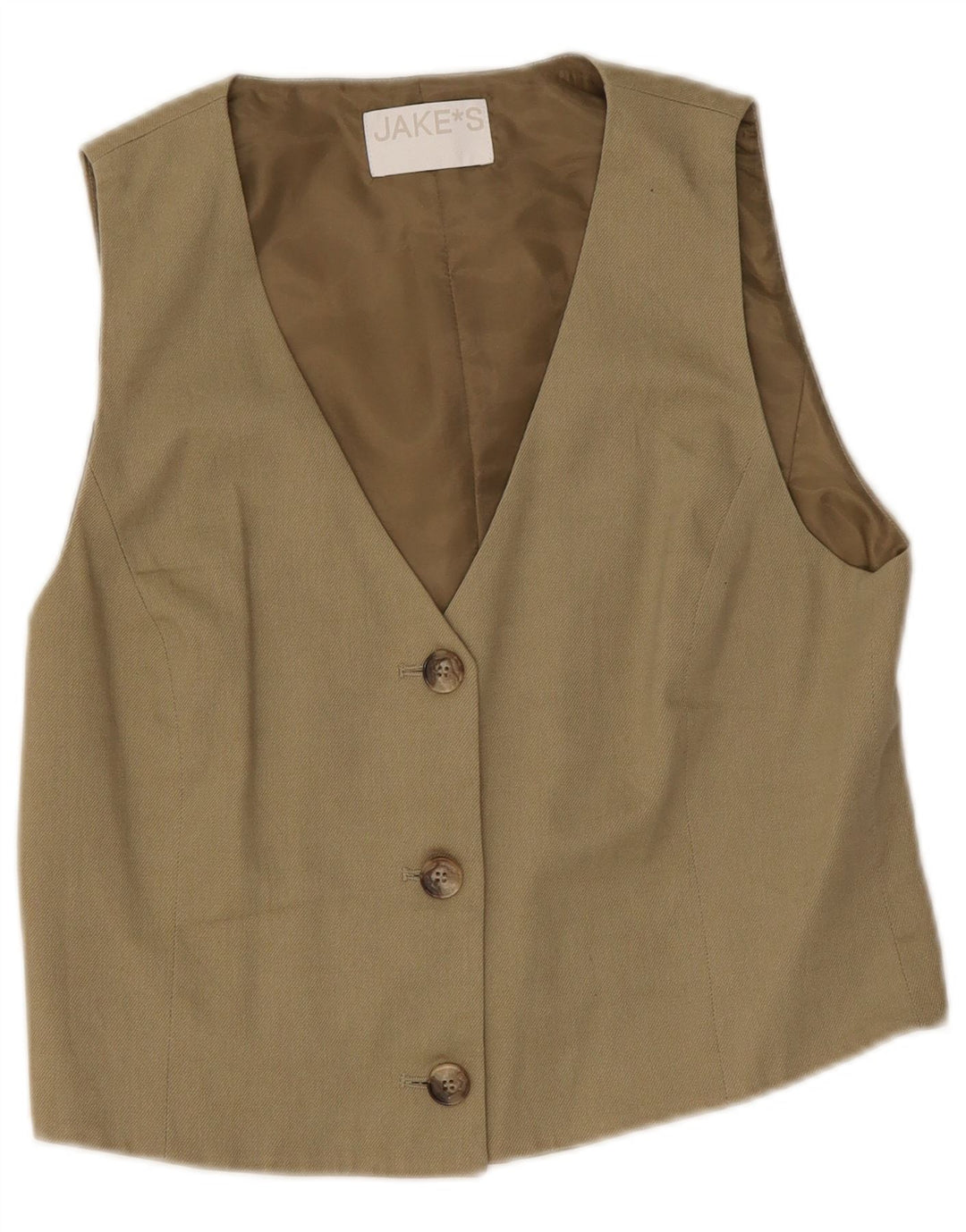 Jake's Gilet Femme UK 12 Kaki Moyen