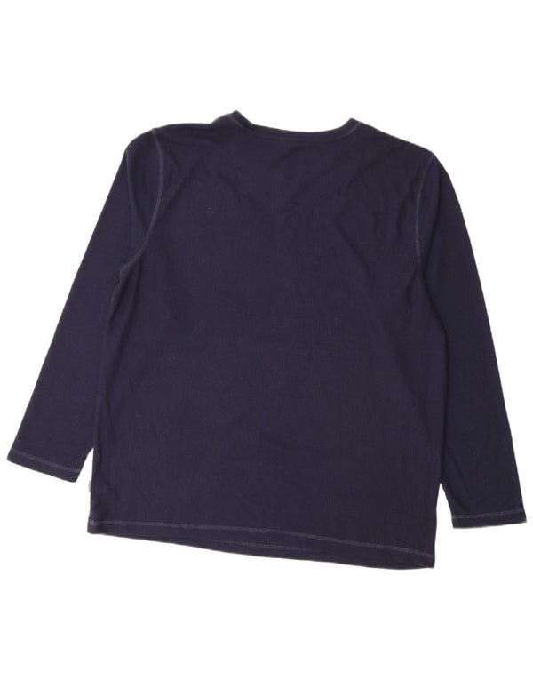 Eddie Bauer Haut Homme Manches Longues XL Bleu Marine Polyester
