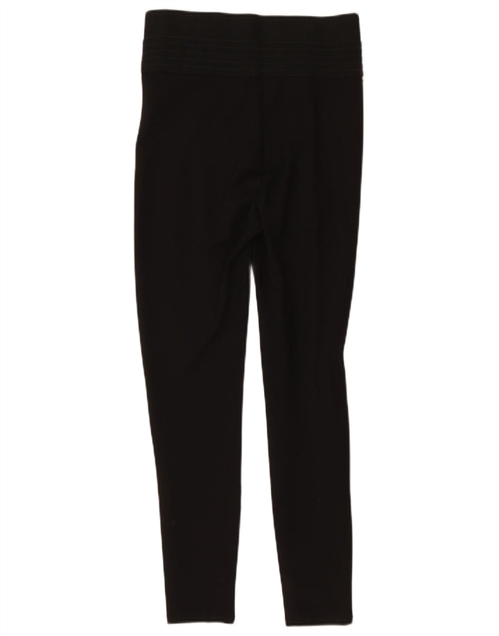 Zara Leggings Femme UK 12 Polyester Noir Moyen