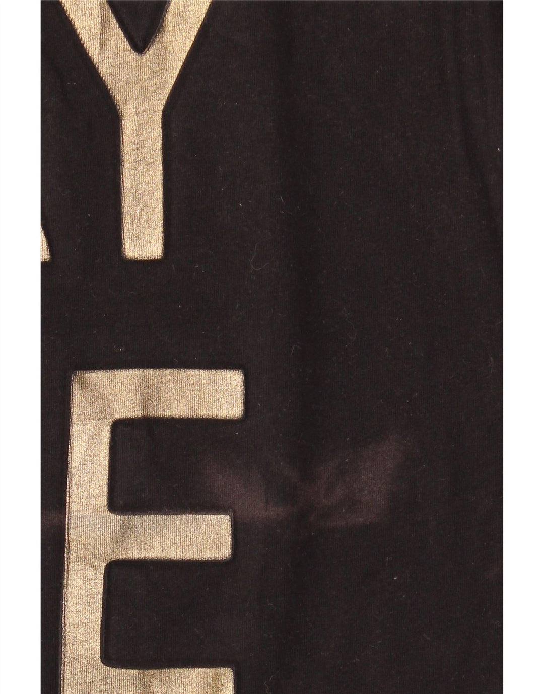 Trussardi Jeans T-Shirt Graphique Femme UK 14 Medium Noir