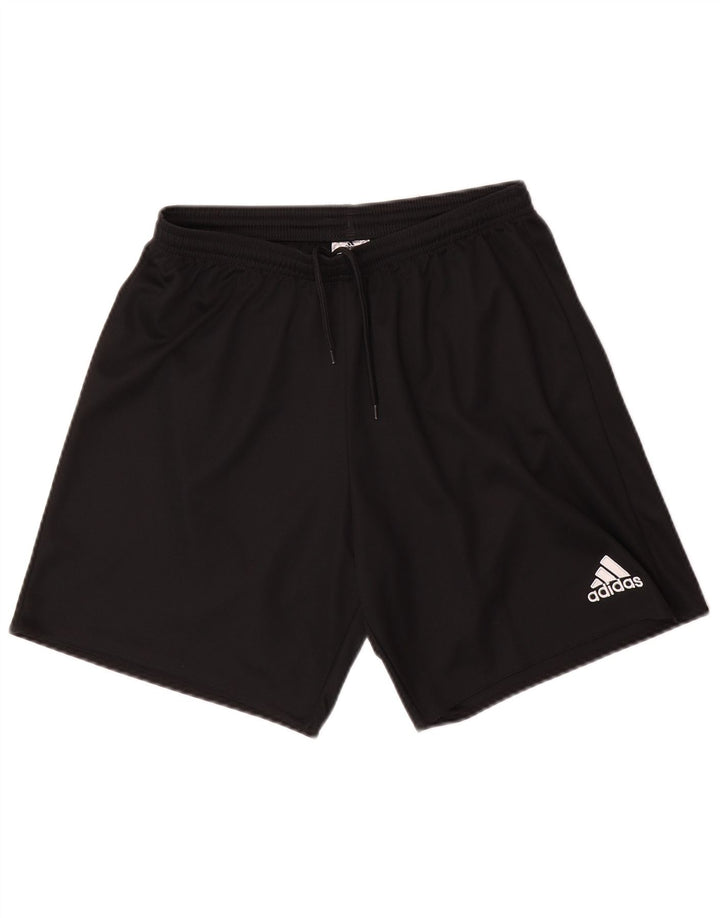 Adidas Short de sport pour homme en polyester noir moyen