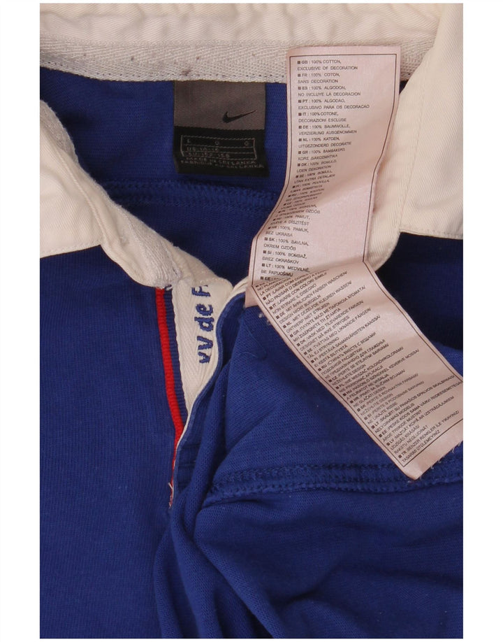 NIKE Polo de Rugby Garçon 12-13 Ans Grand Bleu