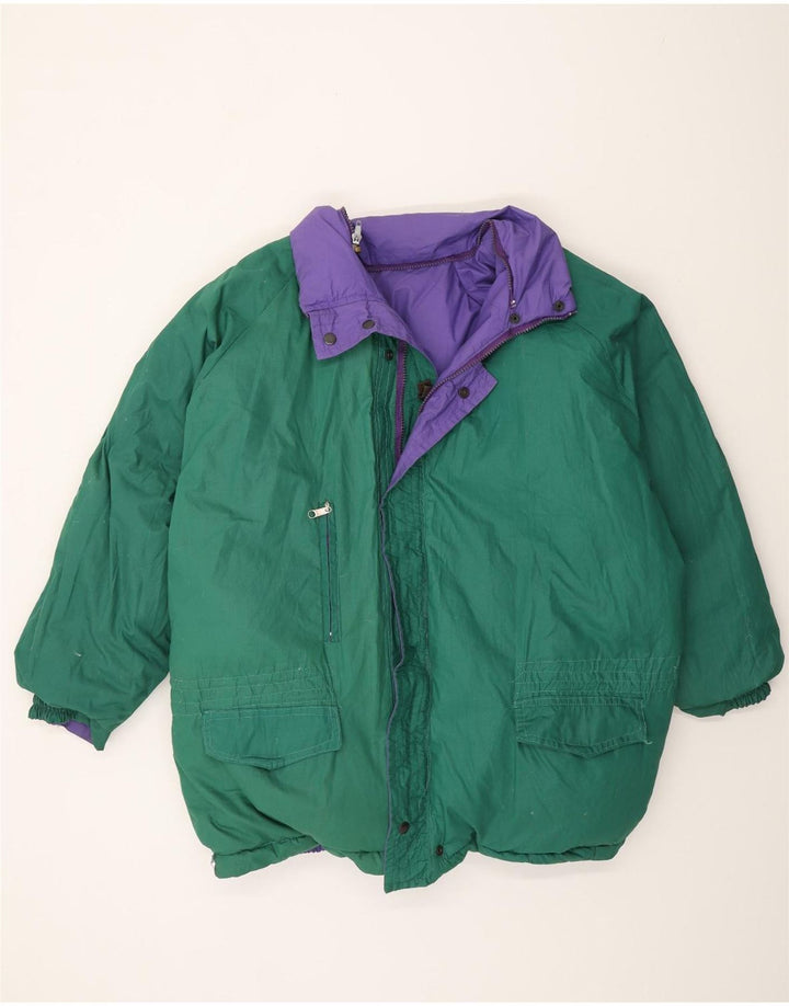 Diadora Veste matelassée réversible pour homme UK 38 Violet moyen