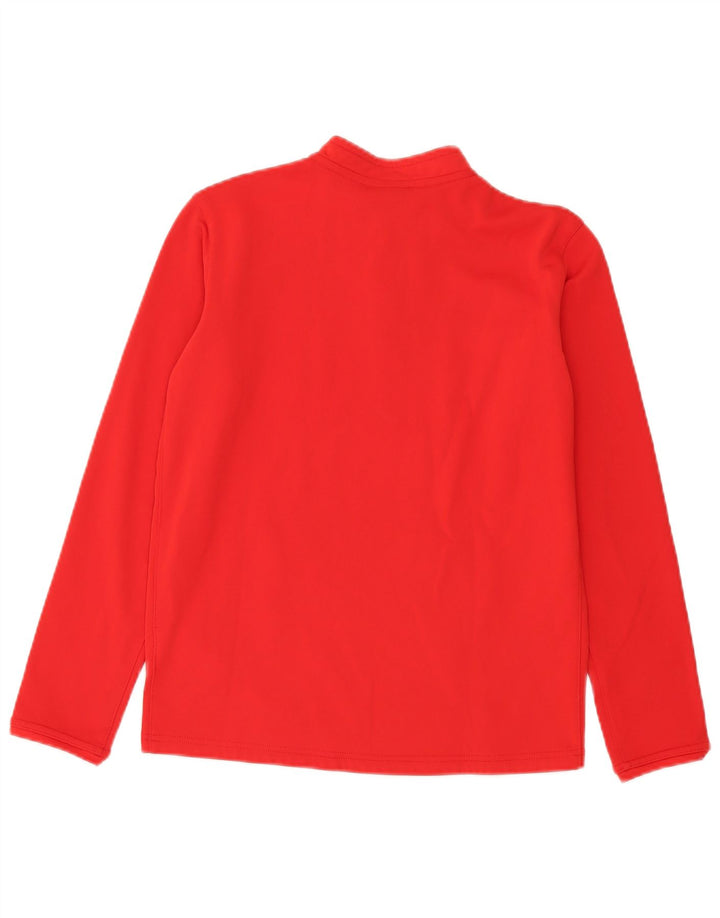 Nike Garçon Dri Fit Zip Neck Pull Survêtement Top 13-14 ans XL Rouge