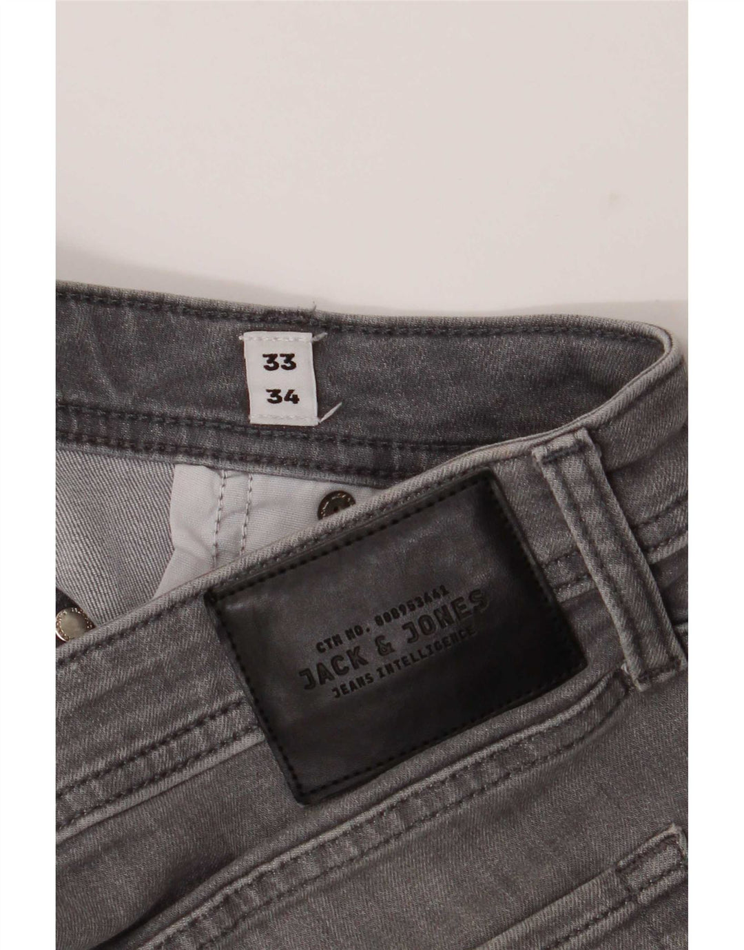 Jack & Jones Jean Slim GLENN W33 L34 Homme Gris