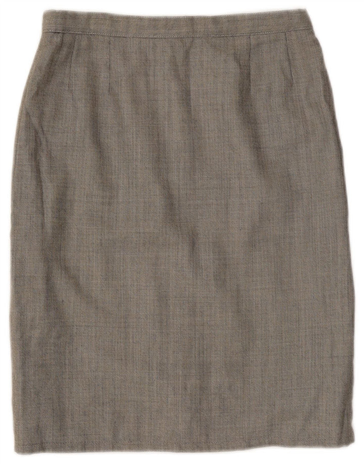 Luisa Spagnoli Jupe crayon femme IT 44 Medium W28 Gris