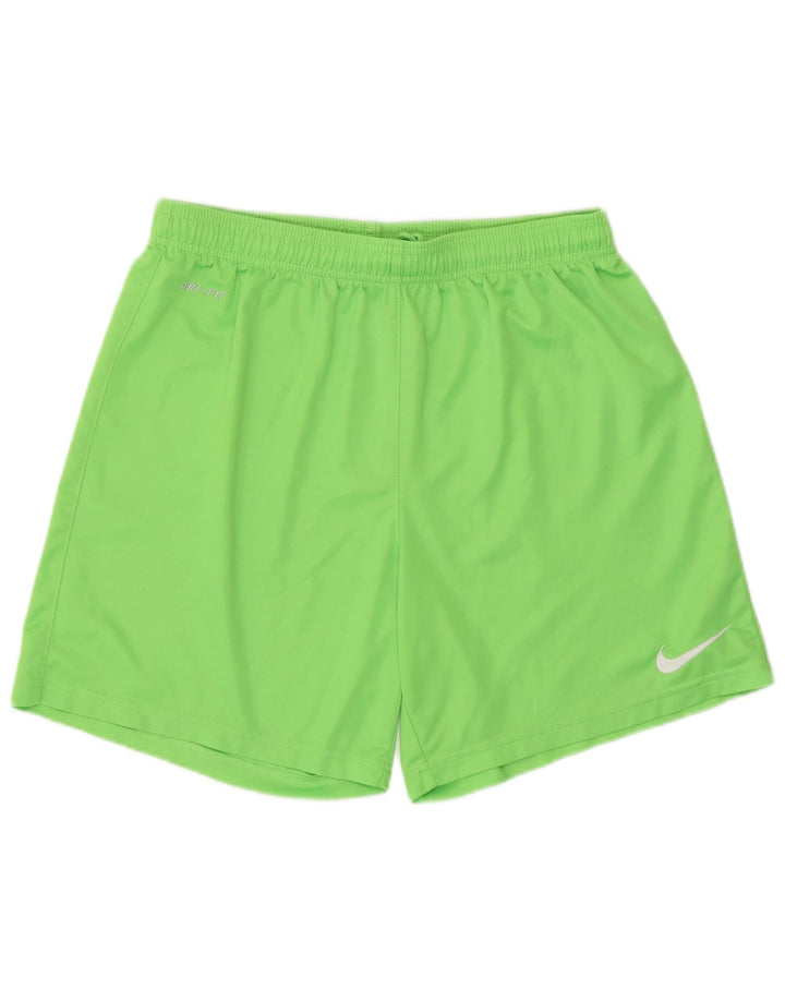 Nike Short de sport Dri Fit pour homme en polyester vert moyen