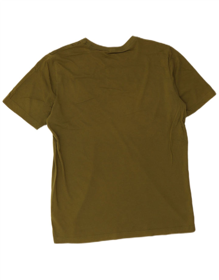 Puma T-Shirt Graphic Homme Kaki Moyen Coton