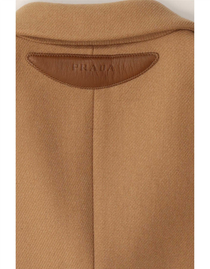 Prada Veste Blazer 3 Boutons Femme IT 38 XS Beige Laine Classique