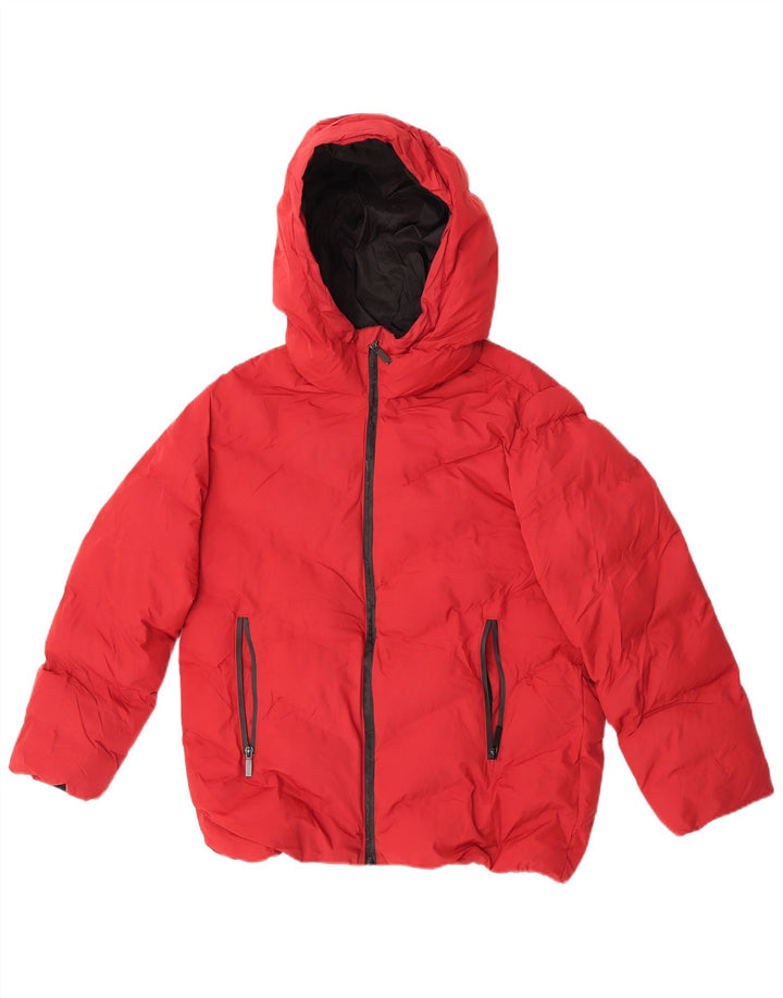 Veste matelassée à capuche Zara garçon 11-12 ans rouge