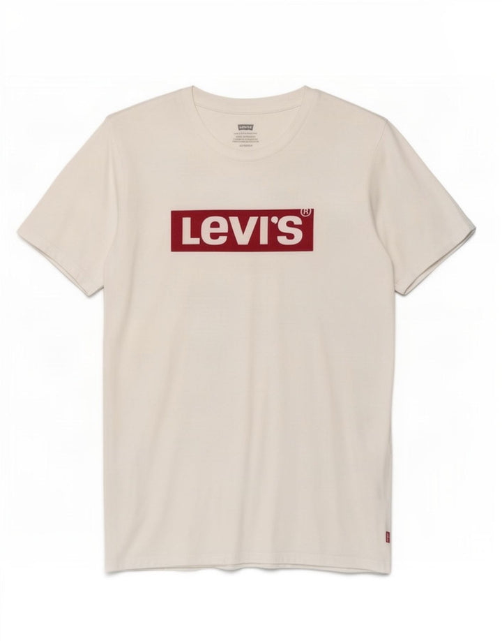 Levi's Tee-Shirt Graphic Homme Blanc XS