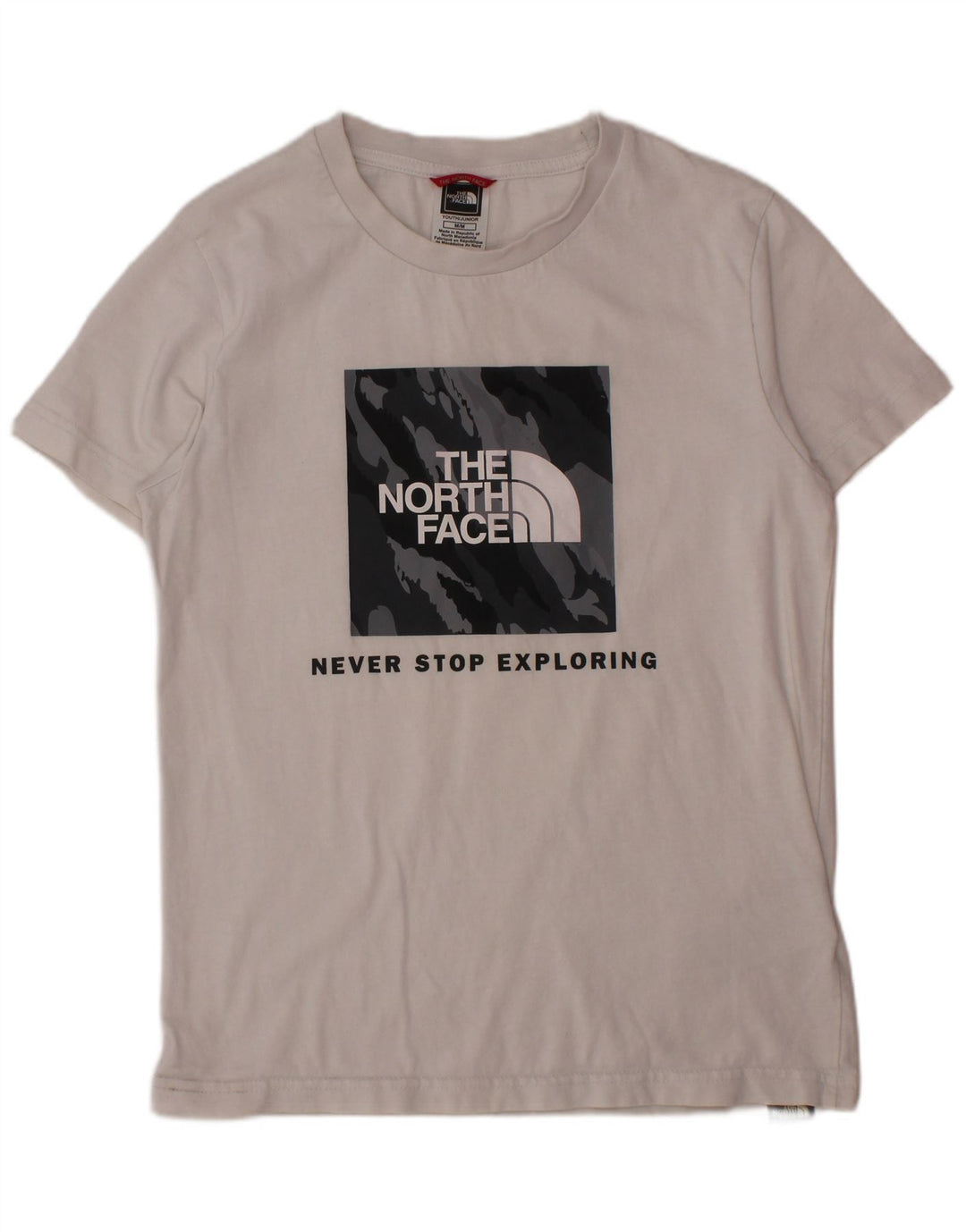 THE NORTH FACE T-shirt graphique pour garçon 9-10 ans Blanc moyen