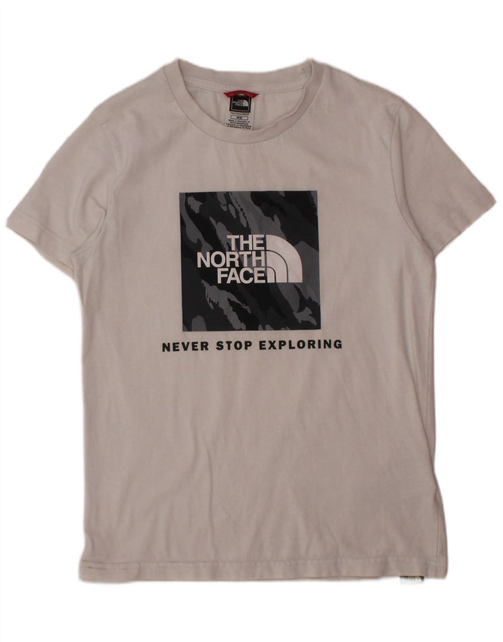 THE NORTH FACE T-shirt graphique pour garçon 9-10 ans Blanc moyen